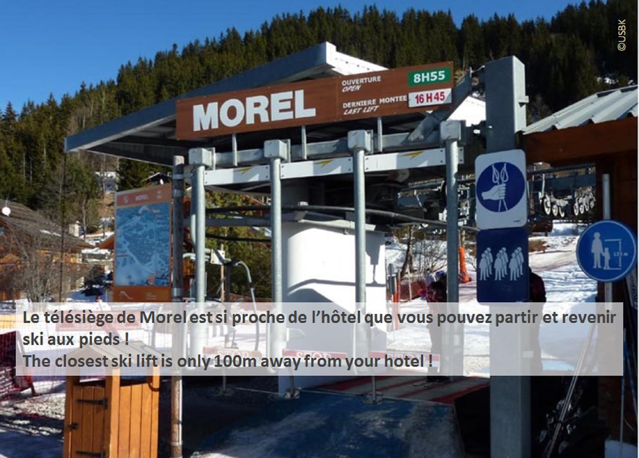 Hotel Le Chamois D'Or, Ussim Vacances Méribel Kültér fotó